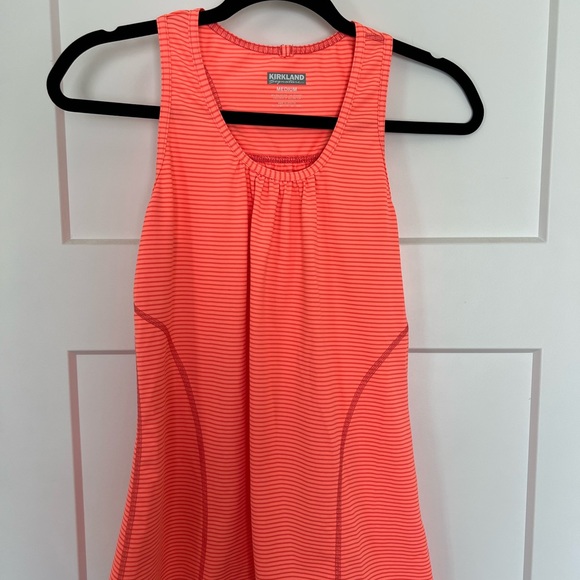Kirklands Tops - Bright orange striped athletic tank from Kirklands women size medium